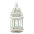 Large White Moroccan Lantern